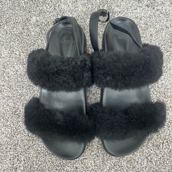 Alexandre Birman 41 Sport Fur Slingback Sandals - Picture 7 of 7